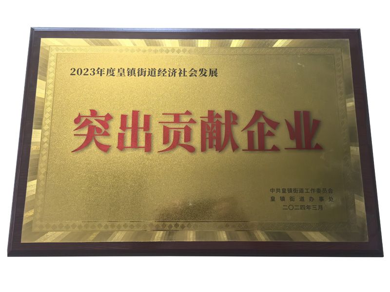 突出贡献企业